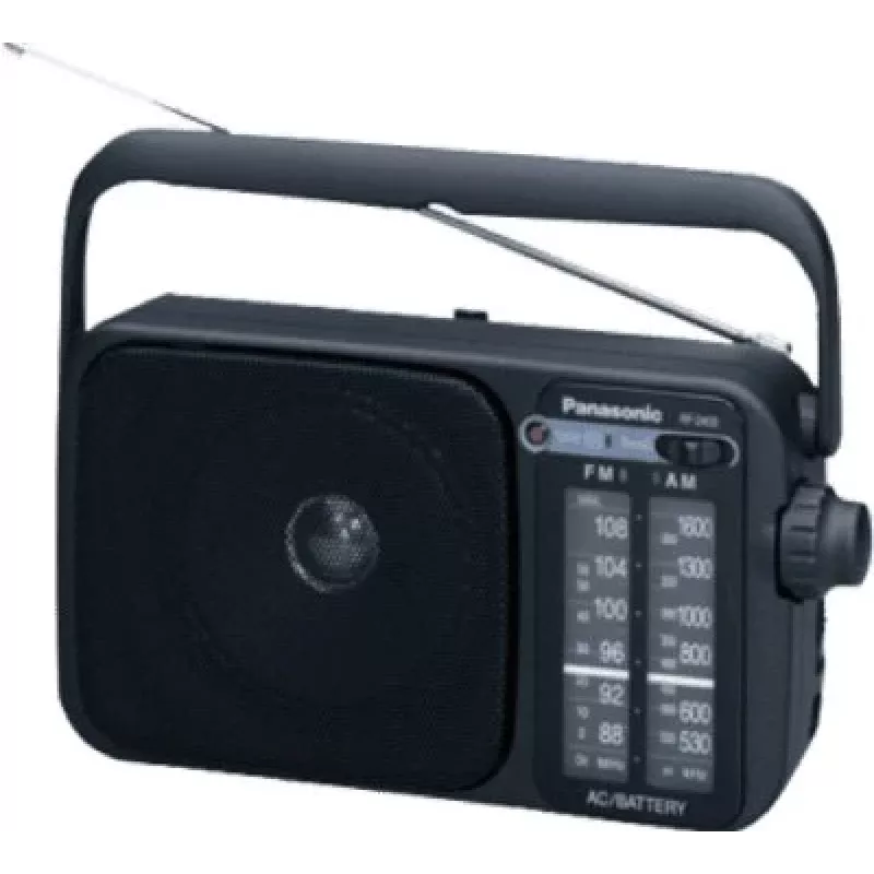 Panasonic RF-2400DEG-K radio analogica portatile AM/FM - nero