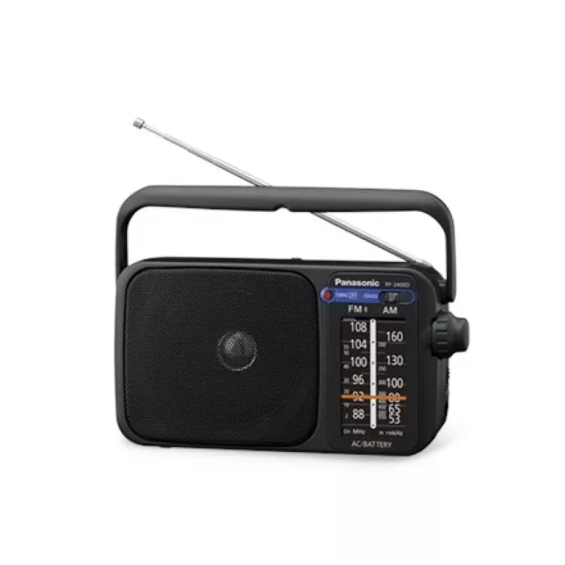 Panasonic RF-2400DEG-K radio analogica portatile AM/FM - nero