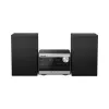 Panasonic SC-PM272EG-S Micro Hi-Fi con CD, Bluetooth, radio DAB/DAB+, USB e AUX - argento (20 W RMS)