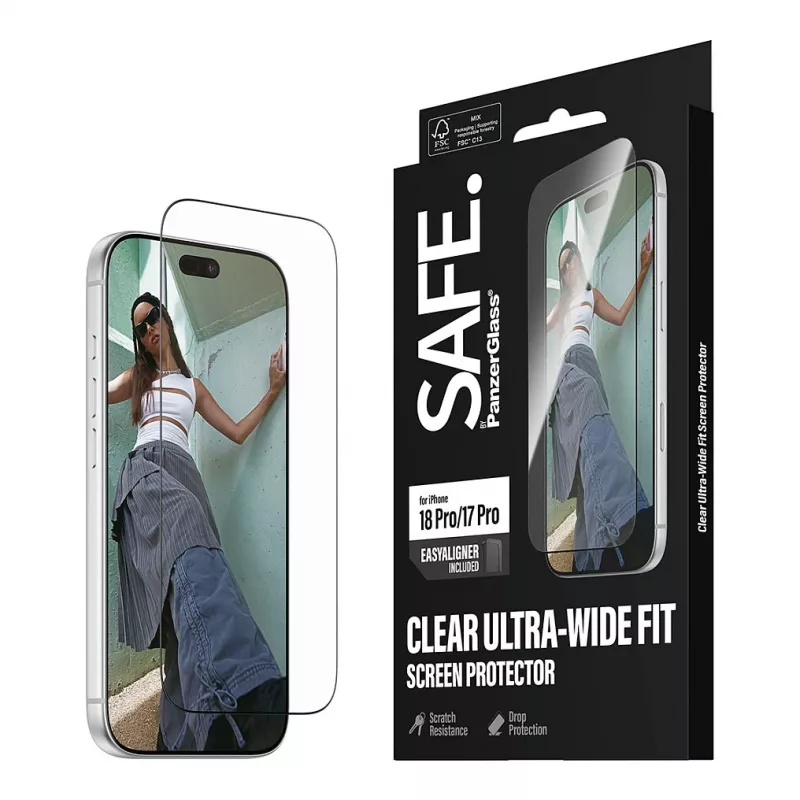 PanzerGlass SAFE Pellicola protettiva per display per iPhone 18 Pro / 17 Pro