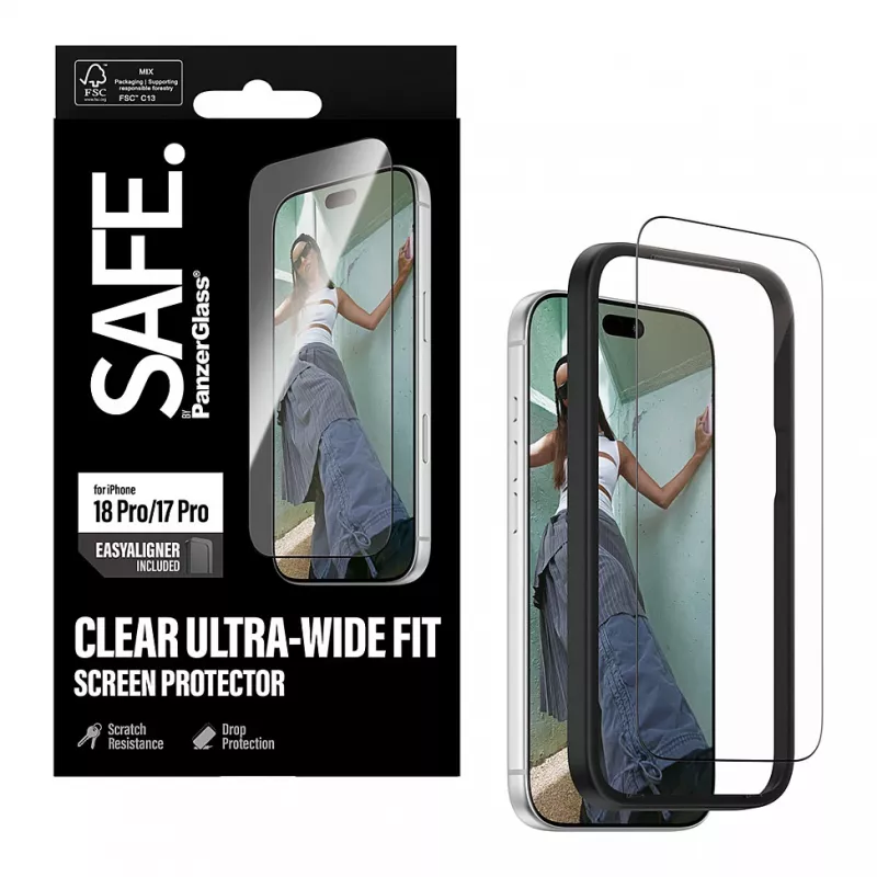 PanzerGlass SAFE Pellicola protettiva per display per iPhone 18 Pro / 17 Pro
