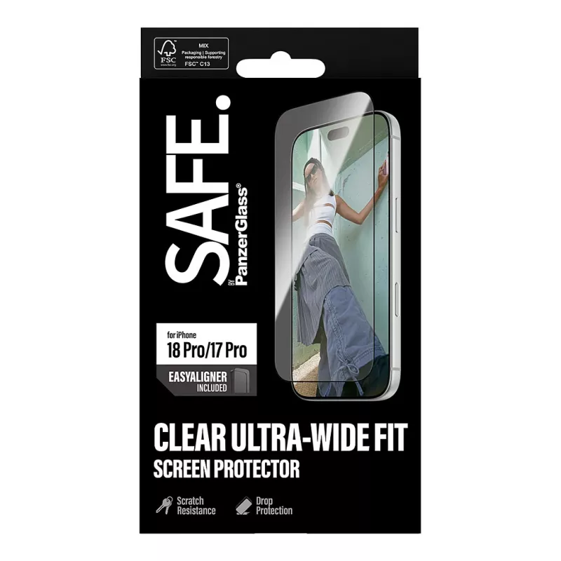 PanzerGlass SAFE Pellicola protettiva per display per iPhone 18 Pro / 17 Pro