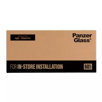 PanzerGlass pellicola protettiva per display iPhone 2026 Pro | 17 Pro | Ultra-Wide Fit per macchina di installazione FastFit