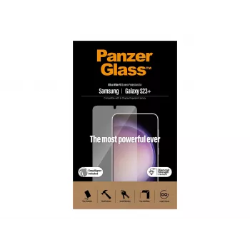 PanzerGlass Pellicola protettiva Ultra-Wide Fit per Samsung Galaxy S23+ con applicatore