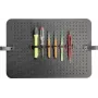 Piastra forata inserto PARAT CLASSIC per organizzazione flessibile degli utensili, nera, 460 x 310 x 5 mm 497000171
