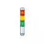 PATLITE MPS-302-RYG Colonna Luminosa a LED 30mm 3 Livelli Rosso/Arancione/Verde 24V DC