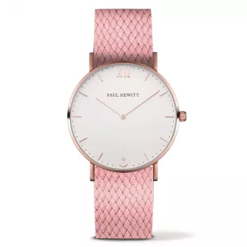 PAUL HEWITT Sailor Line orologio al quarzo 39mm oro rosa cinturino mesh unisex PH-SA-RSTW27M