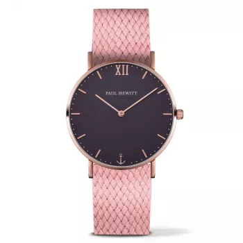 Paul Hewitt Sailor Line orologio al quarzo unisex 39mm oro rosa mesh PH-SA-RSTB27M