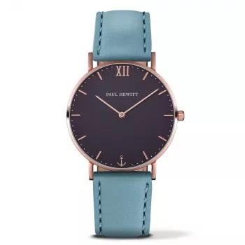 PAUL HEWITT Orologio unisex Sailor Line Quarzo 39mm Oro rosa Acciaio inossidabile Mesh PH-SA-RSTB23M