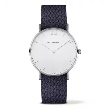 Orologio unisex Paul Hewitt PH-SA-SSTW17M 39mm acciaio inox mesh argento