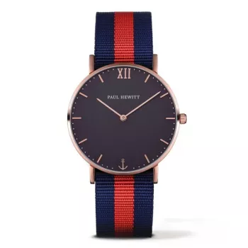 PAUL HEWITT Orologio unisex PHSARSTBNR20S 39mm nero acciaio inox mesh