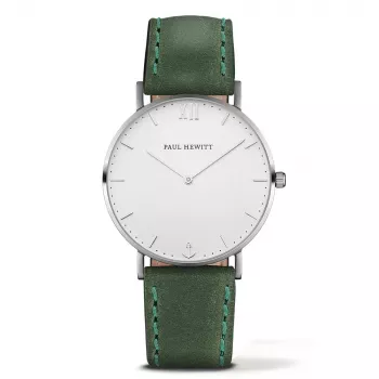 PAUL HEWITT Orologio unisex Sailor Line 39mm maglia in acciaio inox argento PH-SA-SSTW12M