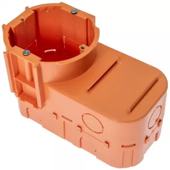 PAWBOL A.0083 scatola di derivazione profonda da incasso per elettronica, diametro 68 mm, arancione