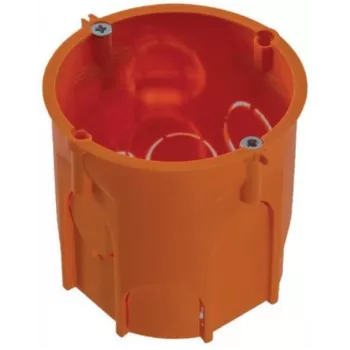 Scatola da incasso profonda PAWBOL PK60 Lux con viti, arancione