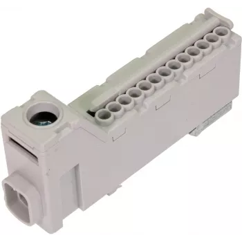 PAWBOL morsetto a vite per guida DIN LZB E.4136SZ grigio (12 poli, 450V, 24A)