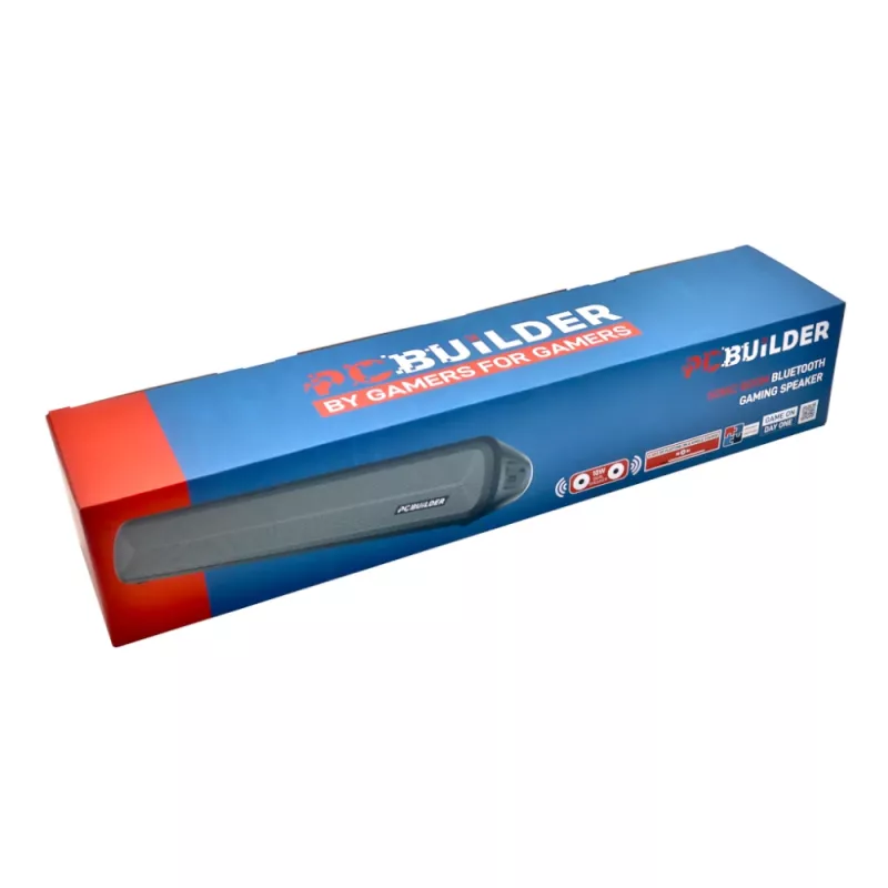 PCBuilder SONIC BOOM Altoparlante gaming Bluetooth