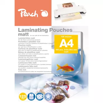 Peach S-PP525-22 Trasparente opaco A4 0.125 mm 216 mm 303 mm