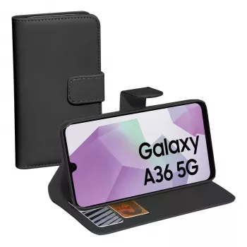 PEDEA Book Cover Classic per Samsung Galaxy A36/A56 5G - nero