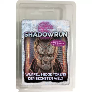 PEGASUS Shadowrun: dadi e segnalini Edge del Sesto Mondo