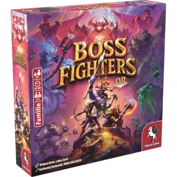 Pegasus Spiele Boss Fighters QR Gioco di carte cooperativo (51270G)