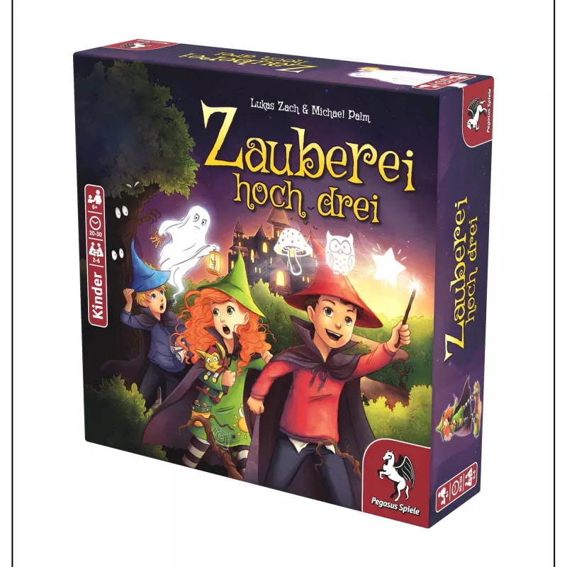 PEGASUS Zauberei hoch drei set di magia