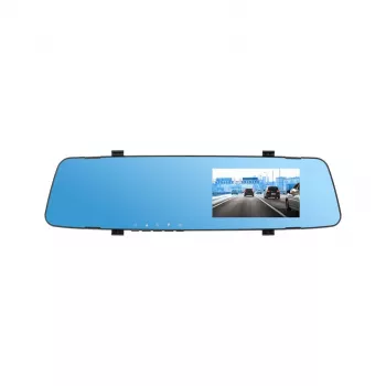 Peiying Basic specchietto retrovisore auto con DVR e telecamera per retromarcia L200