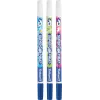 Pelikan 603225 pennarello in feltro medio blu confezione da 3