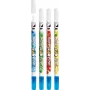 Pelikan 671727 set di pennarelli permanenti, colori assortiti, punta tonda, spessore tratto 1-2 mm, 50 pezzi