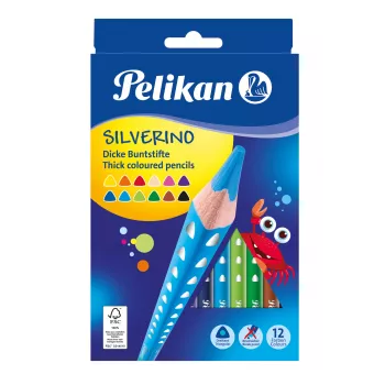 Pelikan 700627 matite colorate - set con 12 colori diversi