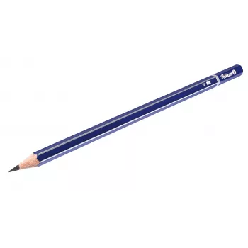 Pelikan 978783 Matita esagonale in grafite 2B, blu, legno certificato FSC, Germania, confezione blister