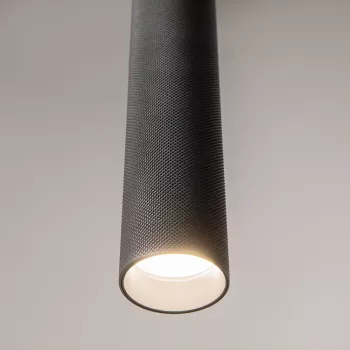 Lampada a sospensione Artisan GU10 10W nera