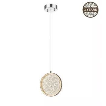 Lampada a sospensione LED Napoli A2378-1 20cm 10W luce calda