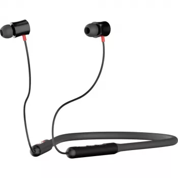 PerfectPro PE-H-20 cuffie Bluetooth 5.1 in-ear con archetto posteriore e microfono, suono stereo, batteria ricaricabile 12-14h, nero