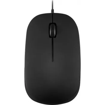 Perixx PERIMICE-201 C B mouse ottico, nero, 3 tasti, 1000 DPI, USB con filo 11703