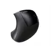 Perixx PERIMICE-713 mouse verticale ergonomico wireless, per destrimani, ottico, 2000 DPI, 2,4 GHz, ricevitore nano, nero