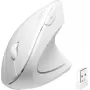 Perixx PERIMICE-713 mouse verticale ergonomico wireless, bianco, 6 tasti, 1000/1500/2000 DPI regolabili, 2,4 GHz, per destrimani 11937