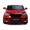 PETMEX Auto a batteria BMW X6M SUV con luci LED e MP3 rosso verniciato