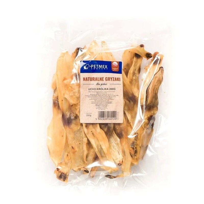 PETMEX orecchio di coniglio da masticare per cani 200g