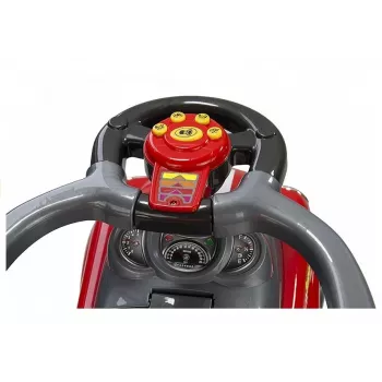 PETMEX ride on con guida rosso