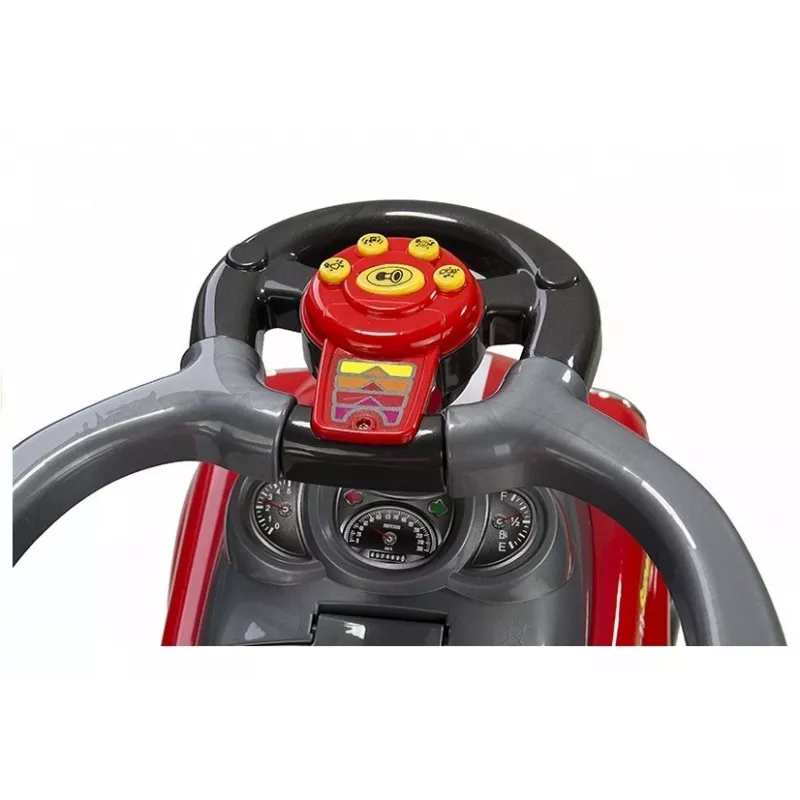 PETMEX ride on con guida rosso