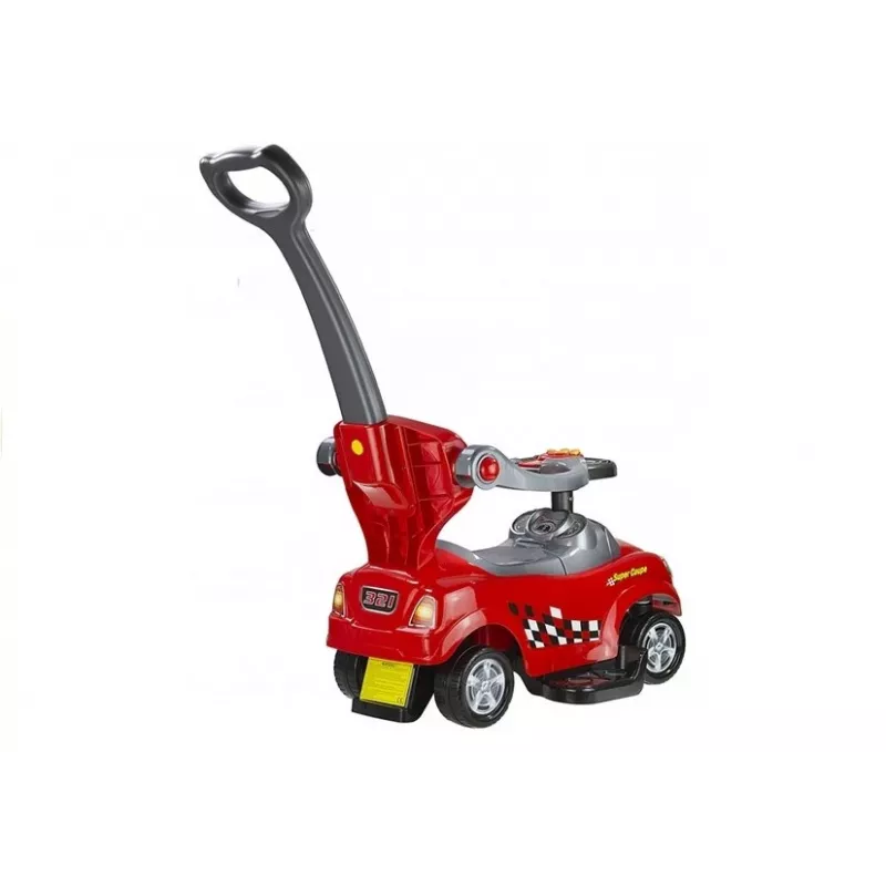 PETMEX ride on con guida rosso