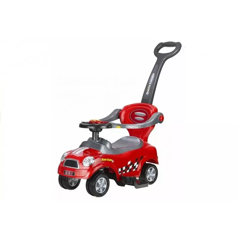 PETMEX ride on con guida rosso
