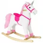 Cavallo a dondolo PETMEX Unicorno Bianco 74cm 2252