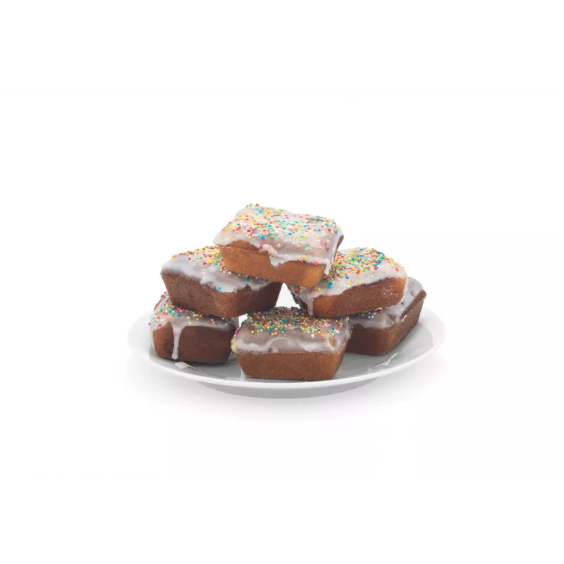 Petra PT5921DEKF Cake Maker – 7 mini torte/cupcake/ciambelle, 700W, antiaderente, nero