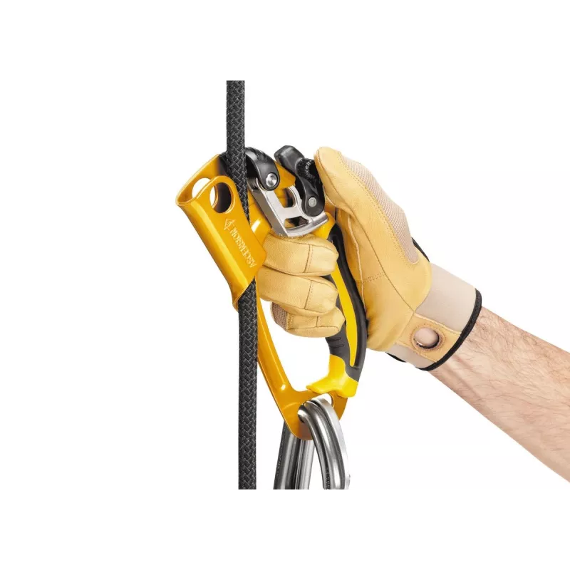 Petzl B17ALN assicuratore con freno per corde singole 8,5-11 mm
