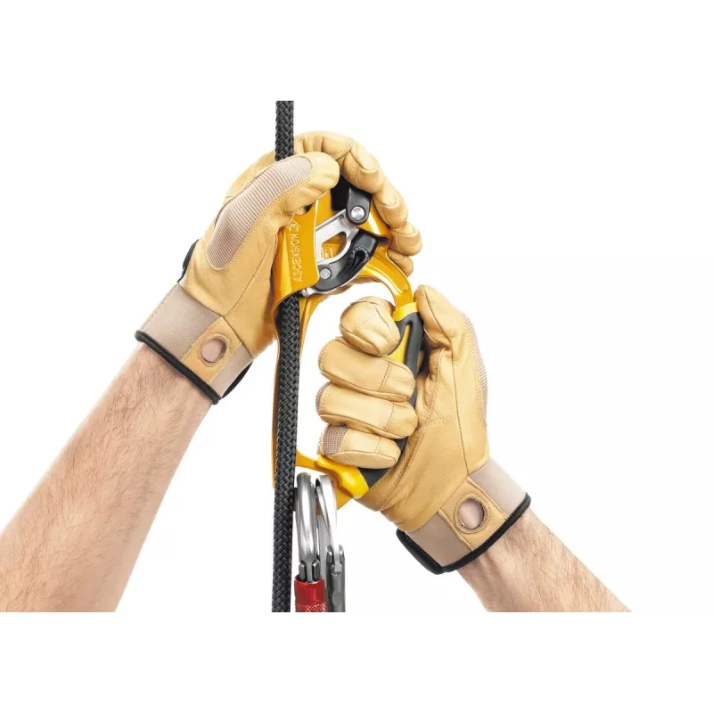 Petzl B17ALN assicuratore con freno per corde singole 8,5-11 mm