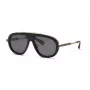 PHILIPP PLEIN MAN SPP151M570700 Occhiali da sole nero acetato lente grigia 57mm