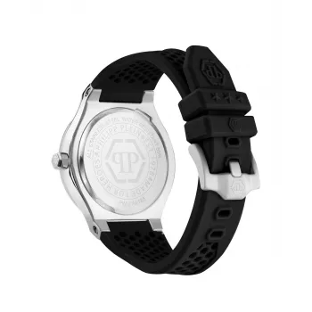 Philipp Plein Orologio automatico scheletrato uomo PWUFA0125 44mm silicone nero