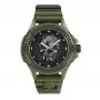 Philipp Plein orologio automatico scheletrato uomo PWUBA0423 44mm silicone nero