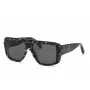PHILIPP PLEIN Occhiali da sole da uomo SPP074640Z212 Pilot Nero/Grigio 64/15/145 mm